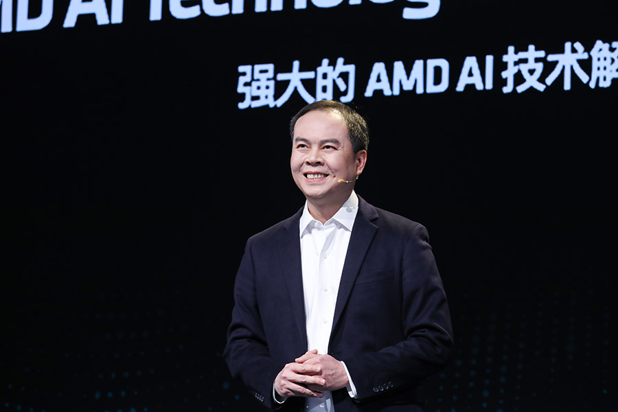 AMD高级副总裁，计算与图形总经理Jack Huynh